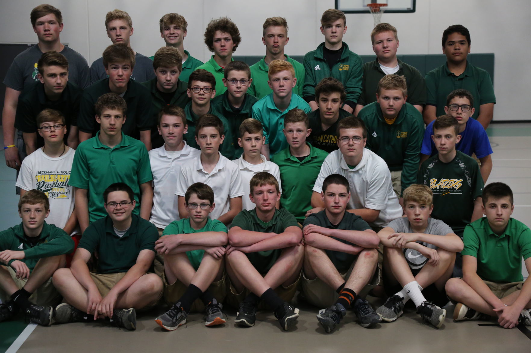 Beckman junior high track